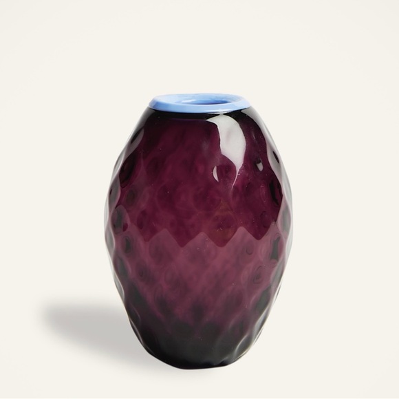 LA DOUBLEJ Other - NEW in BOX LA DOUBLEJ Misty Rainbow Mix in Murano‎ Glass Baby Egg Vase reg $195